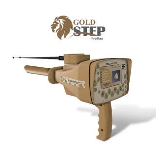 جهاز كاشف للذهب والكنوز المتكامل بي ار جولد ستيب برو ماكس Gold step pro 