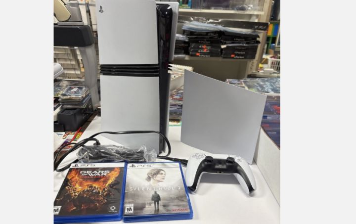 Sony PlayStation 5 Pro Digital PS5 2TB White Full Combo Console  2